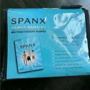 NIB Spanx Power Panty size D color brown
